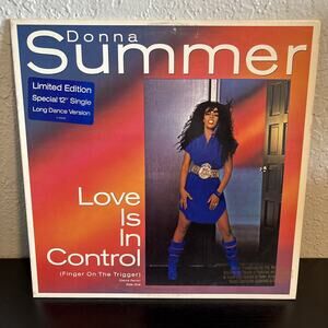 Promo Copy DONNA SUMMER Love Is In Control - 12” SINGLE (1982) 0-29938